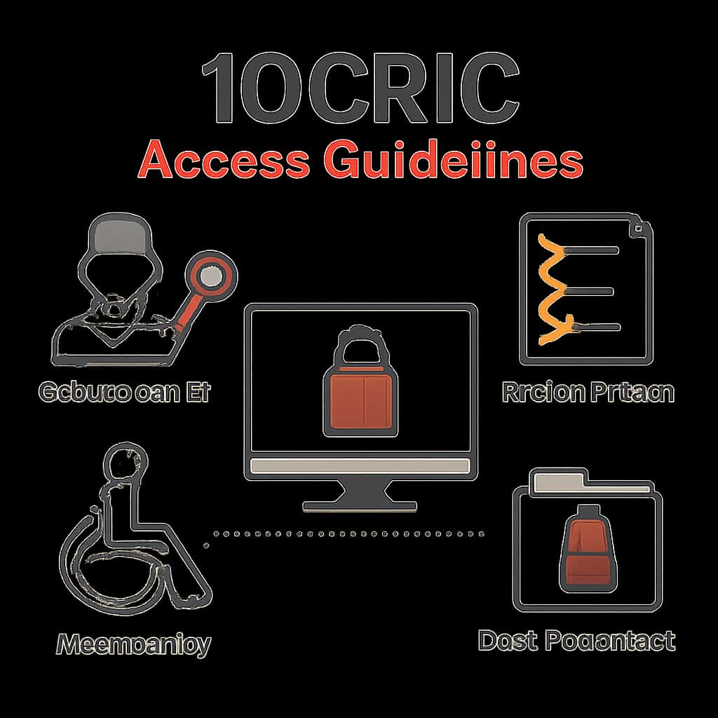 Diagram elaborating on the 10Cric Access Guidelines.