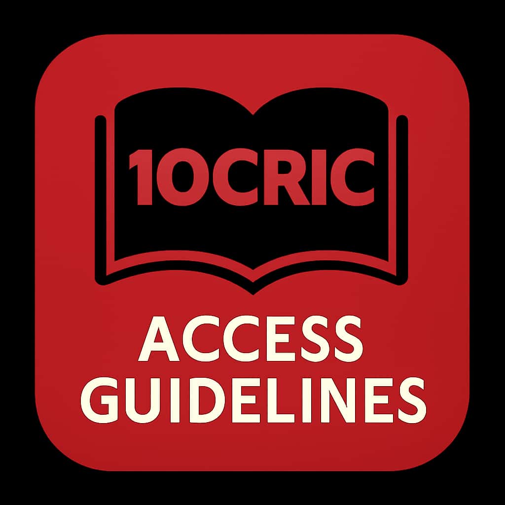 Icon representing 10Cric Access Guidelines.