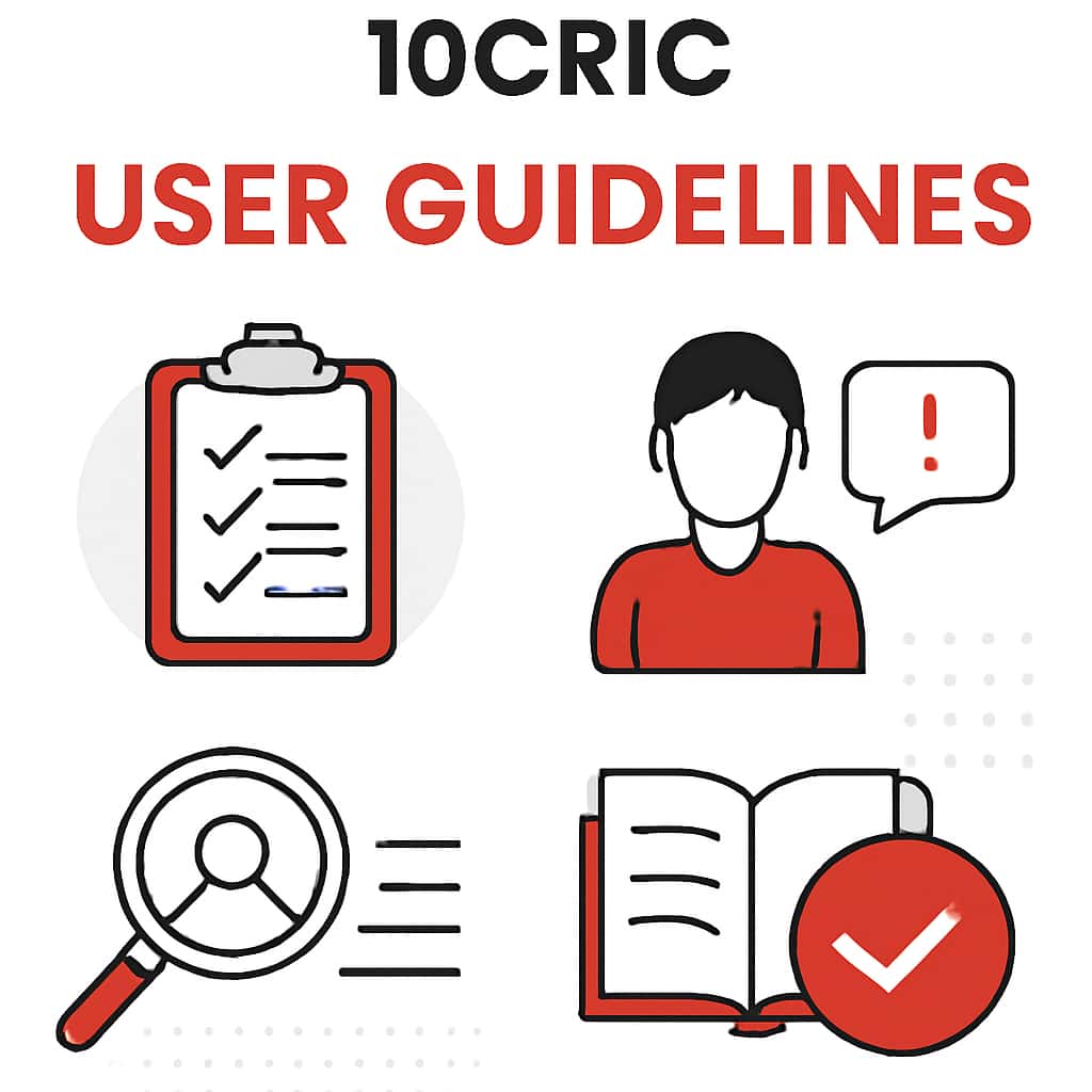 An educational diagram representing the 10Cric User Guidelines.