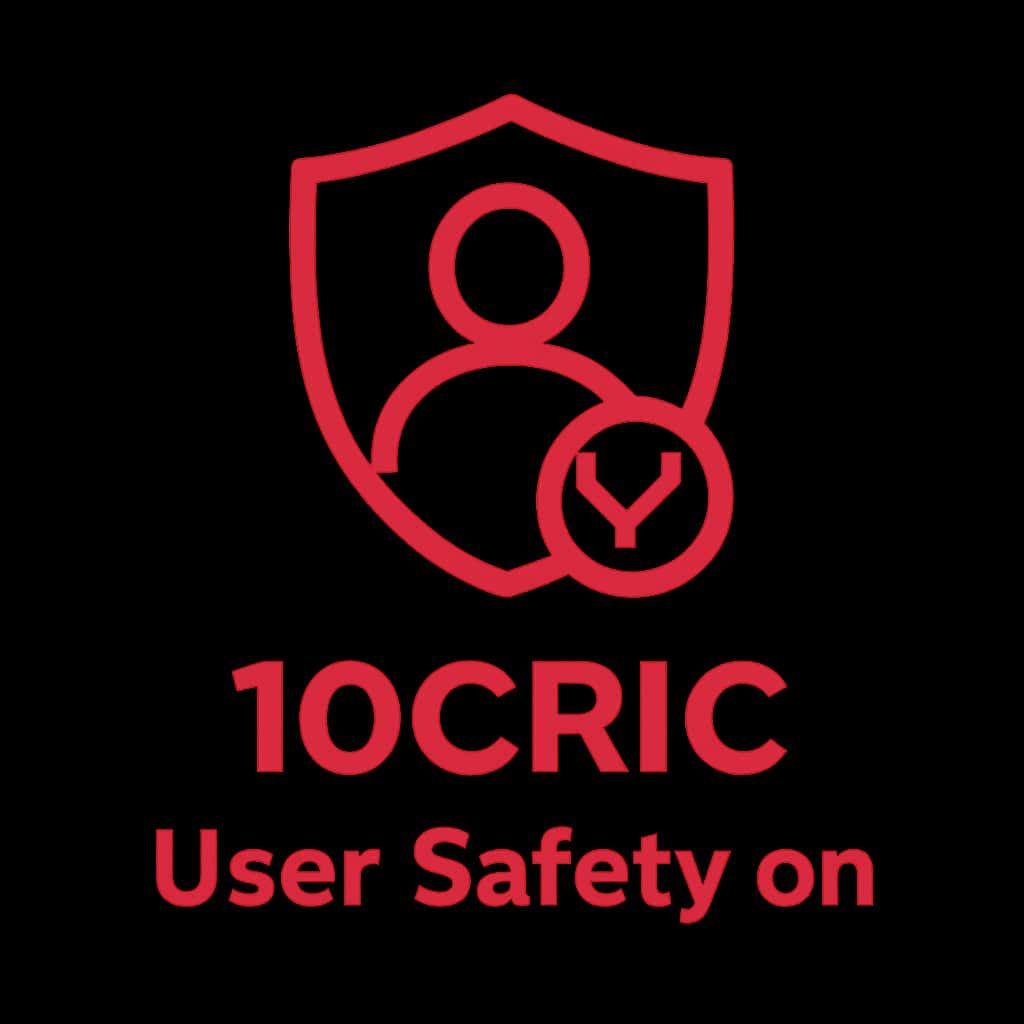 An icon representing user safety guidance on the 10Cric platform.